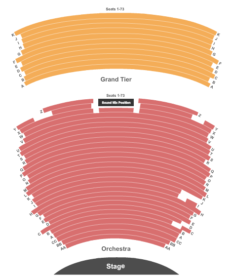Wharton Center Back to the Future Seating Chart